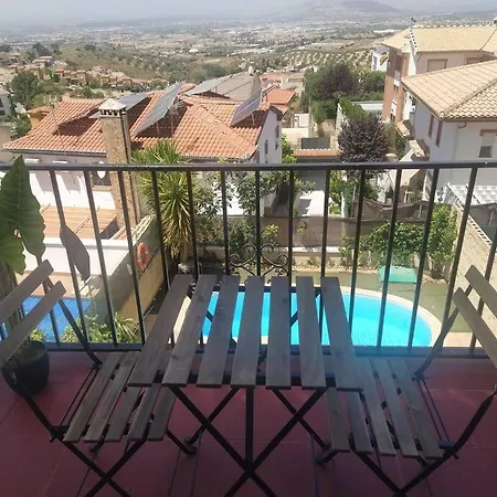Сasa de vacaciones Luminosa Y Confortable Casa Con Vistas Y Piscina